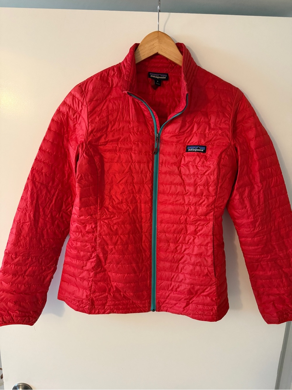 Patagonia Red Quilted Lightweight Jacket